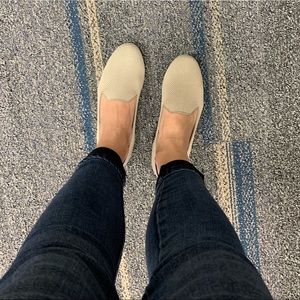 rothys linen loafer